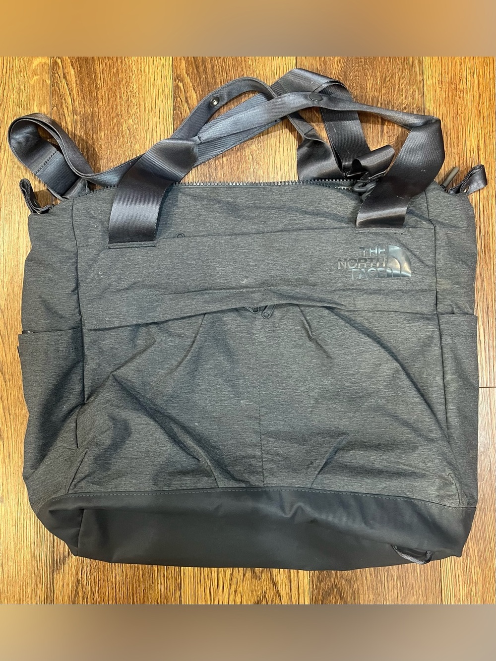 The North Face Charcoal Black Laptop Tote